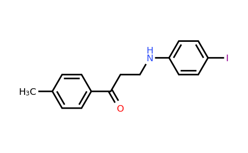 3-((4-Iodophenyl)amino)-1-(p-tolyl)propan-1-one