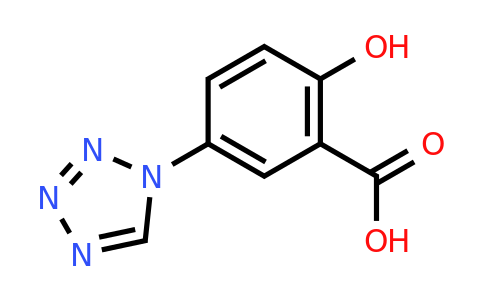 339310-80-4 | 2-Hydroxy-5-(1h-tetrazol-1-yl)benzoic acid