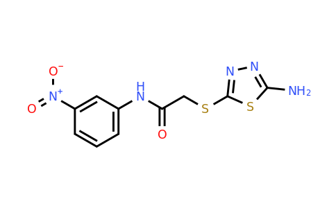 339318-48-8 | 2-((5-Amino-1,3,4-thiadiazol-2-yl)thio)-N-(3-nitrophenyl)acetamide
