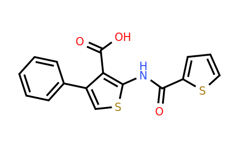 342382-26-7 | 4-Phenyl-2-(thiophene-2-amido)thiophene-3-carboxylic acid