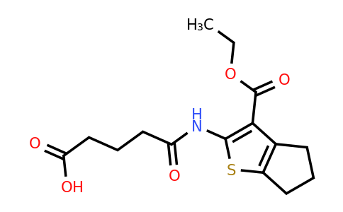 342382-90-5 | 5-((3-(Ethoxycarbonyl)-5,6-dihydro-4H-cyclopenta[b]thiophen-2-yl)amino)-5-oxopentanoic acid