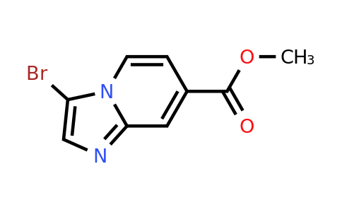 342613-63-2 | Methyl 3-bromoimidazo[1,2-a]pyridine-7-carboxylate