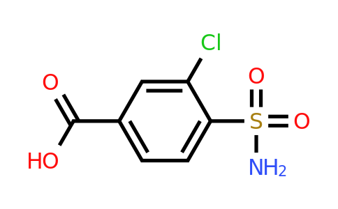 34263-53-1 | 3-Chloro-4-sulfamoylbenzoic acid
