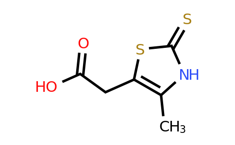 34272-64-5 | 2-(4-Methyl-2-thioxo-2,3-dihydrothiazol-5-yl)acetic acid