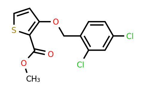 343375-78-0 | Methyl 3-((2,4-dichlorobenzyl)oxy)thiophene-2-carboxylate