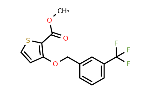 343375-98-4 | Methyl 3-((3-(trifluoromethyl)benzyl)oxy)thiophene-2-carboxylate