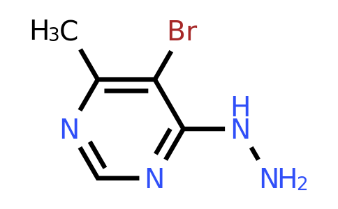 3438-58-2 | 5-Bromo-4-hydrazinyl-6-methylpyrimidine