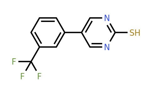 344282-81-1 | 5-(3-(Trifluoromethyl)phenyl)pyrimidine-2-thiol