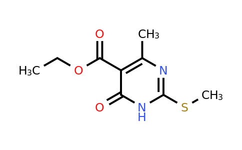 344361-90-6 | Ethyl 4-methyl-2-(methylsulfanyl)-6-oxo-1,6-dihydropyrimidine-5-carboxylate