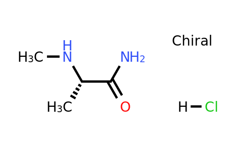 (2s)-2-(Methylamino)propanamide hydrochloride