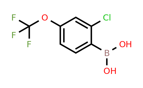 345226-20-2 | (2-Chloro-4-(trifluoromethoxy)phenyl)boronic acid