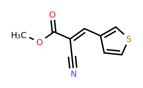 345906-72-1 | Methyl 2-cyano-3-(thiophen-3-yl)acrylate
