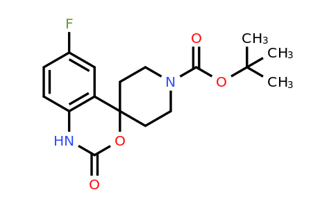 345938-08-1 | Tert-butyl 6-fluoro-2-oxo-1,2-dihydrospiro[benzo[d][1,3]oxazine-4,4'-piperidine]-1'-carboxylate