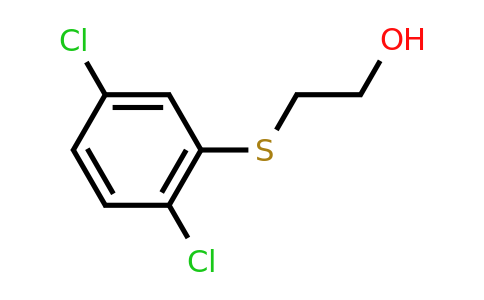 34650-12-9 | 2-((2,5-Dichlorophenyl)thio)ethan-1-ol