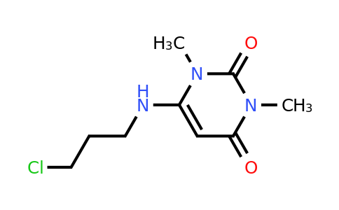 34654-81-4 | 6-((3-Chloropropyl)amino)-1,3-dimethylpyrimidine-2,4(1H,3H)-dione