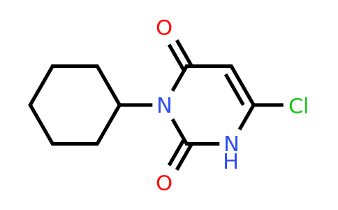 34654-87-0 | 6-Chloro-3-cyclohexyl-1,2,3,4-tetrahydropyrimidine-2,4-dione