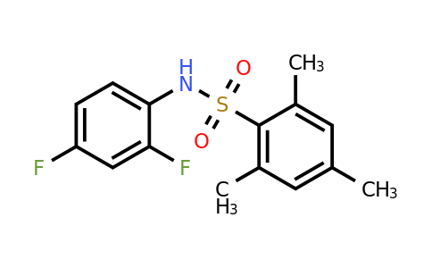N-(2,4-difluorophenyl)-2,4,6-trimethylbenzenesulfonamide