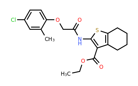 346720-81-8 | Ethyl 2-(2-(4-chloro-2-methylphenoxy)acetamido)-4,5,6,7-tetrahydrobenzo[b]thiophene-3-carboxylate