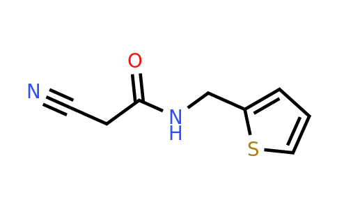 347324-95-2 | 2-Cyano-N-(thiophen-2-ylmethyl)acetamide