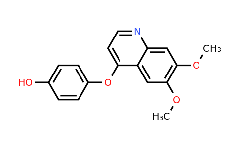 4-(6,7-Dimethoxyquinolin-4-yloxy)phenol
