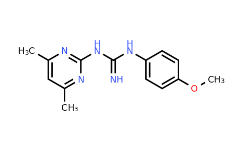 34747-52-9 | 1-(4,6-Dimethylpyrimidin-2-yl)-3-(4-methoxyphenyl)guanidine