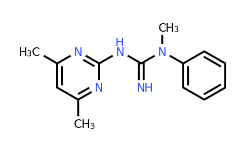 34747-68-7 | 3-(4,6-Dimethylpyrimidin-2-yl)-1-methyl-1-phenylguanidine