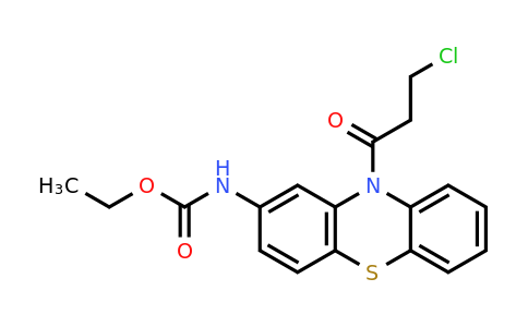 34749-22-9 | Ethyl (10-(3-chloropropanoyl)-10H-phenothiazin-2-yl)carbamate