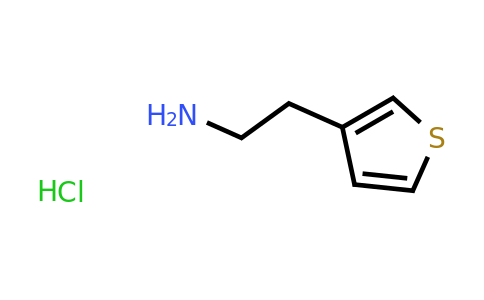 34843-84-0 | 2-(Thiophen-3-yl)ethanamine hydrochloride