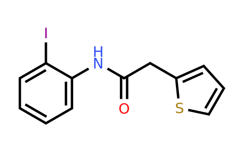 349422-63-5 | n-(2-Iodophenyl)-2-(thiophen-2-yl)acetamide