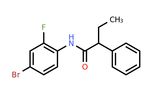 349431-99-8 | N-(4-bromo-2-fluorophenyl)-2-phenylbutanamide