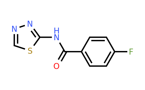 349612-25-5 | 4-Fluoro-N-(1,3,4-thiadiazol-2-yl)benzamide