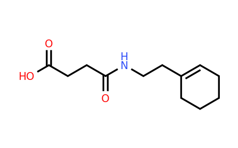 349621-31-4 | 4-((2-(Cyclohex-1-en-1-yl)ethyl)amino)-4-oxobutanoic acid