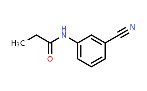 n-(3-Cyanophenyl)propanamide