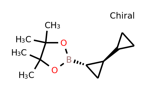 350031-03-7 | rel-2-((1S,2S)-[1,1'-Bi(cyclopropan)]-2-yl)-4,4,5,5-tetramethyl-1,3,2-dioxaborolane