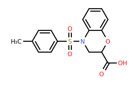 35017-55-1 | 4-Tosyl-3,4-dihydro-2H-benzo[b][1,4]oxazine-2-carboxylic acid