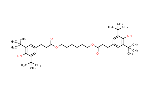 35074-77-2 | Hexane-1,6-diyl bis(3-(3,5-di-tert-butyl-4-hydroxyphenyl)propanoate)