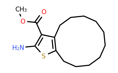 350988-58-8 | Methyl 2-amino-4,5,6,7,8,9,10,11,12,13-decahydrocyclododeca[b]thiophene-3-carboxylate