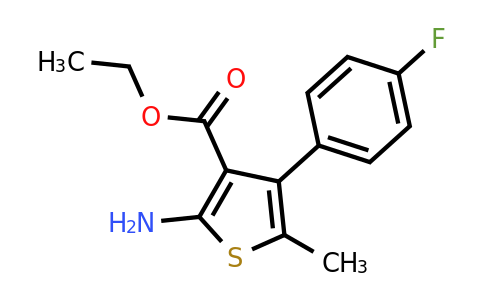 350989-70-7 | Ethyl 2-amino-4-(4-fluorophenyl)-5-methylthiophene-3-carboxylate
