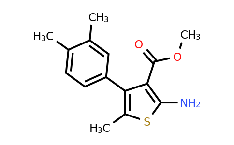 350989-74-1 | Methyl 2-amino-4-(3,4-dimethylphenyl)-5-methylthiophene-3-carboxylate