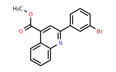 350989-85-4 | Methyl 2-(3-bromophenyl)quinoline-4-carboxylate