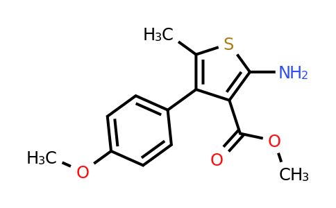 350989-87-6 | Methyl 2-amino-4-(4-methoxyphenyl)-5-methylthiophene-3-carboxylate