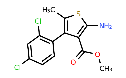 350989-98-9 | Methyl 2-amino-4-(2,4-dichlorophenyl)-5-methylthiophene-3-carboxylate