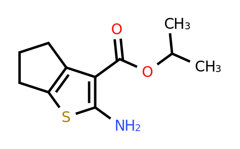 350990-01-1 | Isopropyl 2-amino-5,6-dihydro-4H-cyclopenta[b]thiophene-3-carboxylate