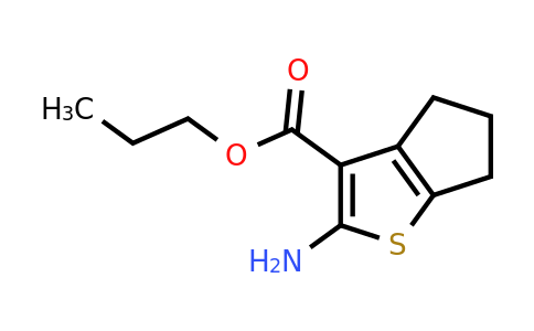 350992-19-7 | Propyl 2-amino-5,6-dihydro-4H-cyclopenta[b]thiophene-3-carboxylate