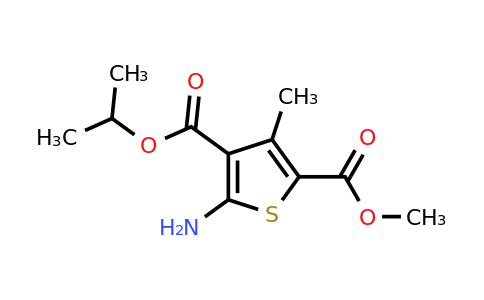 350996-98-4 | 4-Isopropyl 2-methyl 5-amino-3-methylthiophene-2,4-dicarboxylate