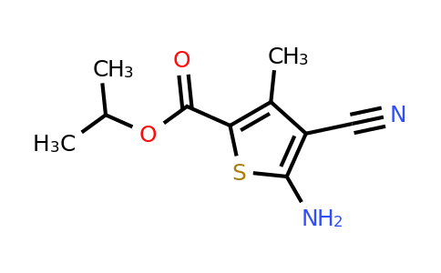 350997-06-7 | Isopropyl 5-amino-4-cyano-3-methylthiophene-2-carboxylate