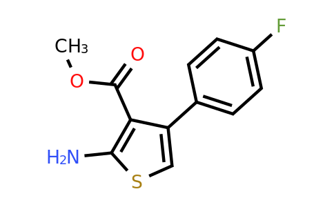 350997-12-5 | Methyl 2-amino-4-(4-fluorophenyl)thiophene-3-carboxylate
