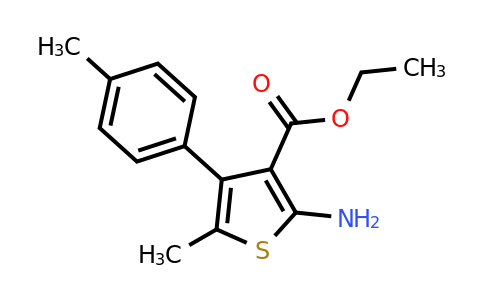 350997-35-2 | Ethyl 2-amino-5-methyl-4-(4-methylphenyl)thiophene-3-carboxylate