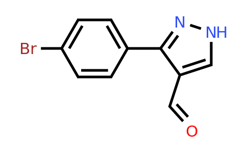 3-(4-Bromophenyl)-1h-pyrazole-4-carbaldehyde