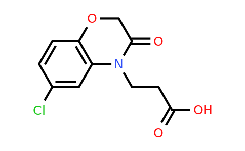 351003-03-7 | 3-(6-Chloro-3-oxo-2H-benzo[b][1,4]oxazin-4(3H)-yl)propanoic acid